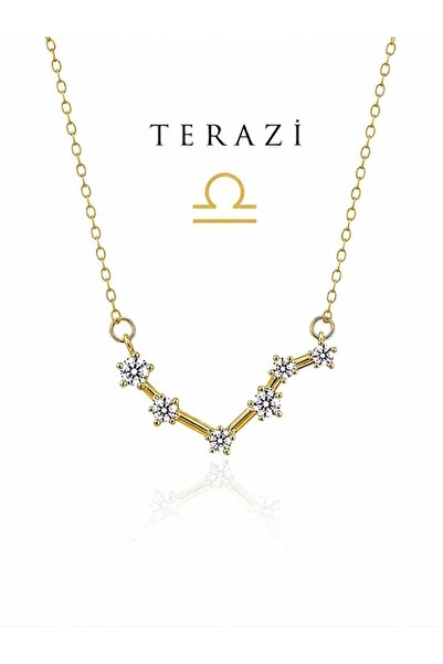 Rüya Libra Zodiac Star Chart Necklace