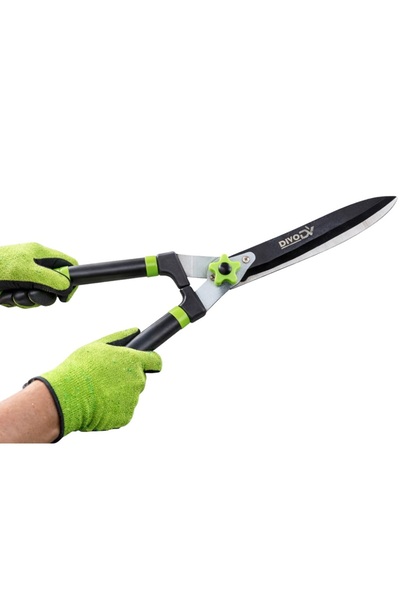 DİVO Foarfeca pentru gard viu, lame din otel, 59 cm