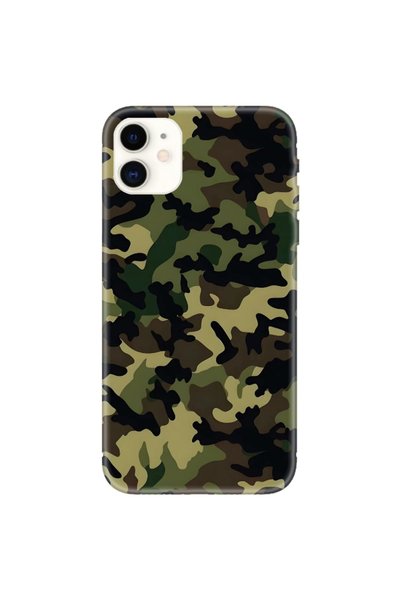 TeknoBAstore iPhone 11 Camera Protected Military Camouflage Pattern Case