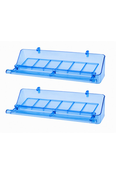 Ti-Sert Tisert Large Compartment Food Container Transparent 18 cm 2 Pieces
