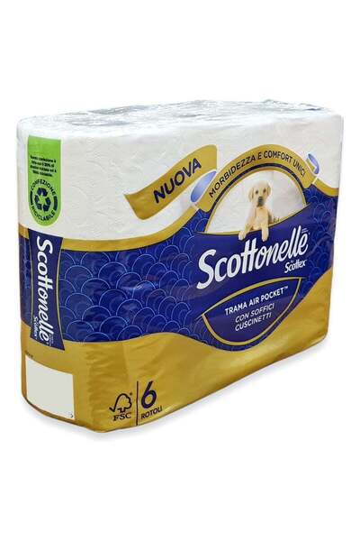 Scottex Scottonelle Bath Tissue 6 Rolls