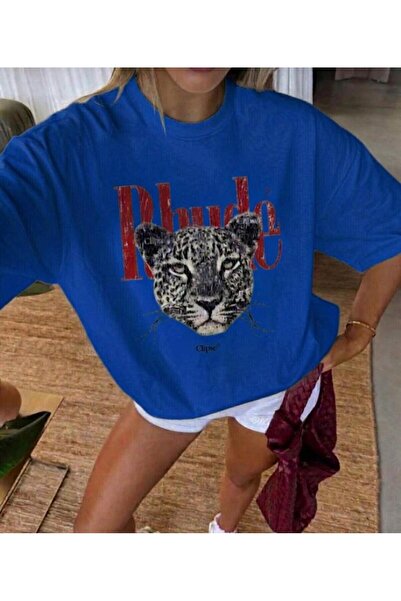 COHERENT Tricou unisex pentru bărbați/femei LEOPARPHUDE cu guler diferit, imp...