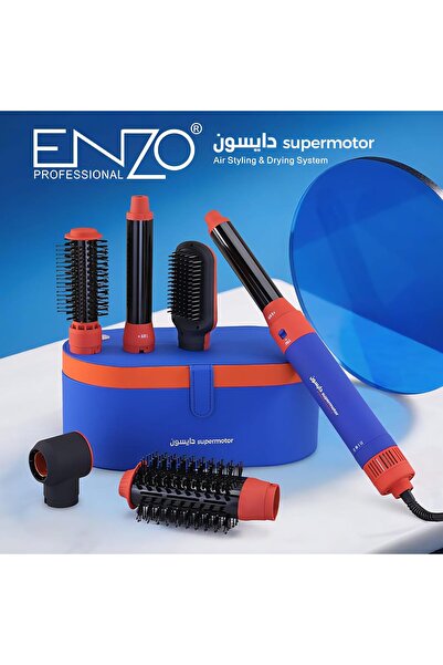 Enzo Professional ENZO EN-4133 6-in-1 Hair Dryer Brush & Multi Styler – Ionic...