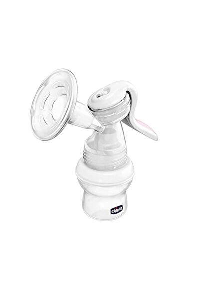 Chicco Pompă manuală de sân + Set de 60 de tampoane pentru sân 069156, Alb