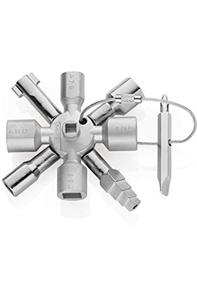 Knipex TwinKey 00 11 01, cheie tubulară (pentru dulapuri și sisteme de blocar...