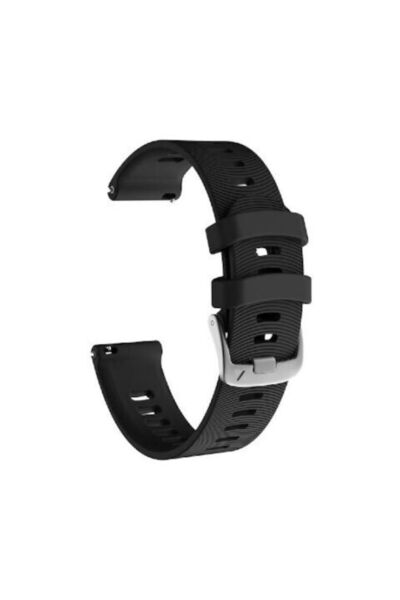 OEM 20mm Λουράκι Σιλικόνης Μαύρο (Forerunner 55/245/645 / Vivoactive 3/5/HR /...