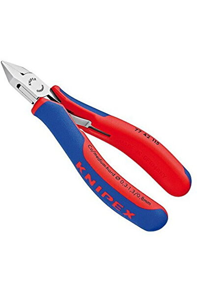 Knipex 77 42 115 Clește tăietor cu tăișuri electronice