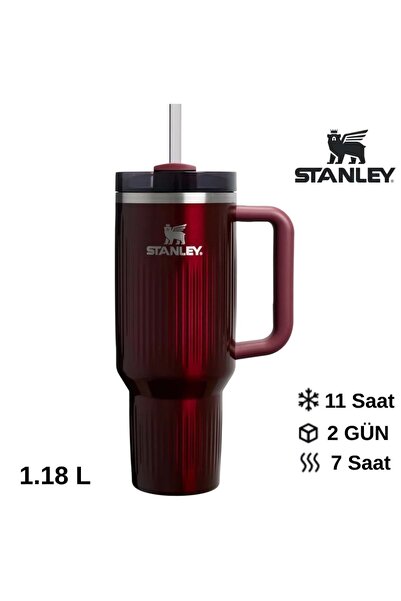 Stanley كويينشر ®   H2.0 كوب ترمس مضلع مع شفاطة، سعة 1.18 لتر، قارورة مع شفاط...