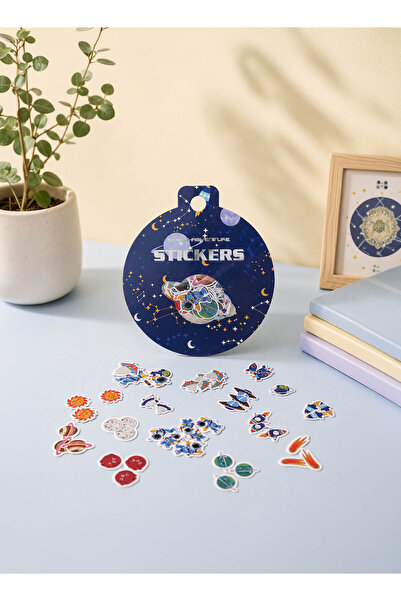 Midi Space Adventure Sticker Set