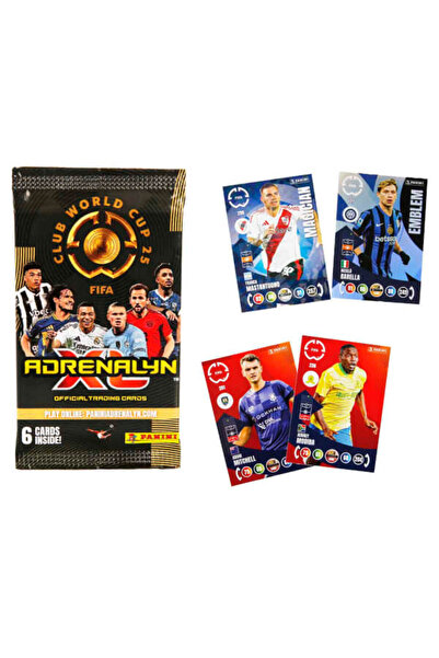 Panini بطاقات تداول أدينالين إكس إل لكأس العالم للأندية 2025 من الفيفا، عبوة ...