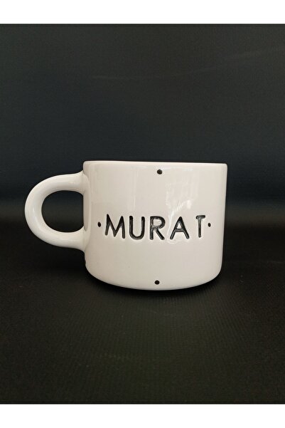Zümrüdüanka Seramik Handmade Ceramic Mug Personalized with Men's Names