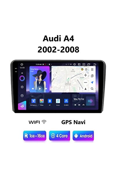 OEMN Audi A4 (2002-2008) Android Multimedia Οθόνη αυτοκίνητου με GPS WI-FI Bl...