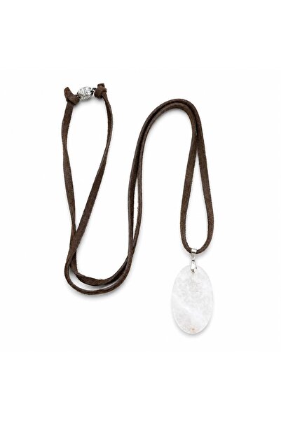 JİMNY JEWELRY قلادة نوما متعددة الاستخدامات من الجلد الطبيعي والجلد المدبوغ م...