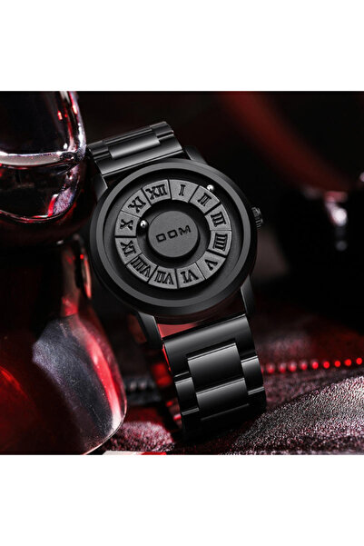 MACON Trending New Men's Creative Magnetic Scrolling Beads Quartz Watch for M...