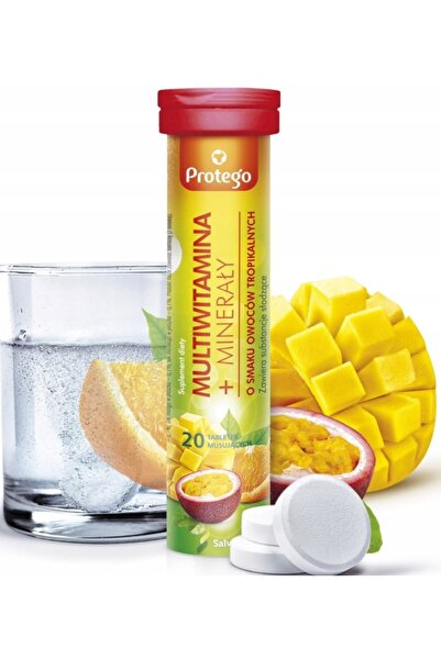SALVUM Protego Multiwitamina + Minerale 20 Comprimate