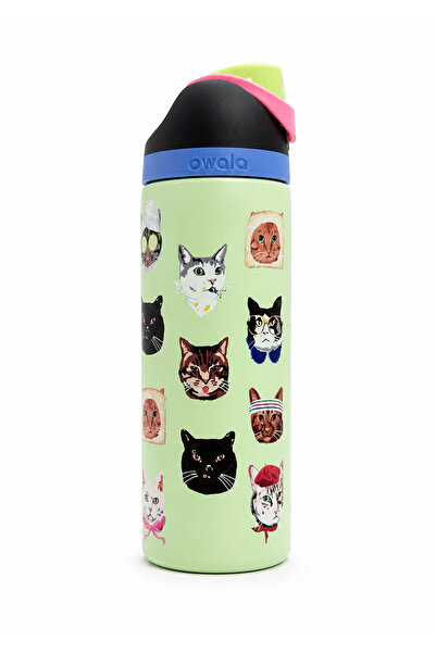Alvora Owala Freesip Stainless Steel Vacuum Insulated Thermos Bottle 24 oz / ...