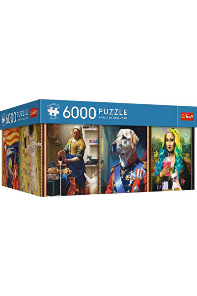Maisto Trefl 6000 Premium Plus Puzzle artistic cu poster