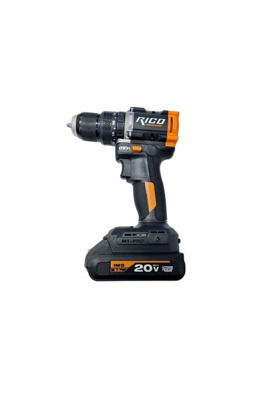 Rico Şarjlı Matkap Darbeli 20V 2A ÇİFT AKÜ 13 MM 60 NM 028-RE0016
