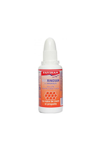 Favisan Solutie pentru Lavaj Nazal cu Propolis Favirinosan Favisan, 30ml