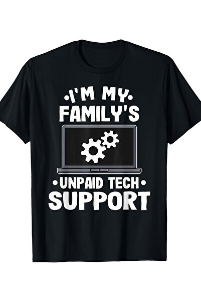 Generic I Am Free Technical Support from My Family, Funny Computer Engineer T...