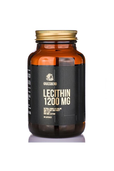Grassberg Lecitină 1200mg 60 capsule moi