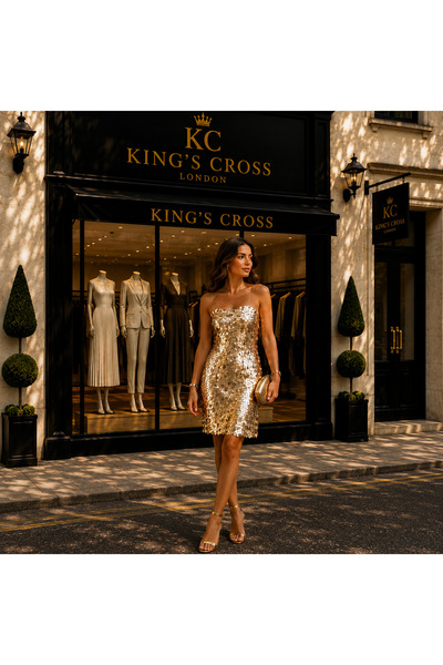 kings cross st store Payet Mini Elbise