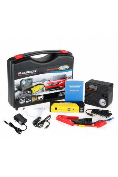 Vivendo Robot pornire auto portabil, cu acumulator 68800 mAh + compresor auto