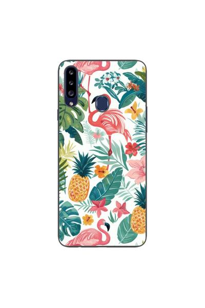OEM Husa compatibila cu Samsung Galaxy A20S Silicon Gel Tpu Model Tropical Pa...