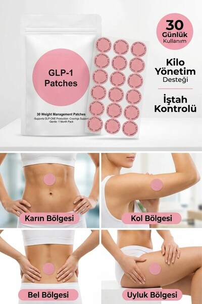 Buffer ® 30 Adet Kilo Yönetimi Destek Bantları – ve Günlük Wellness Desteği