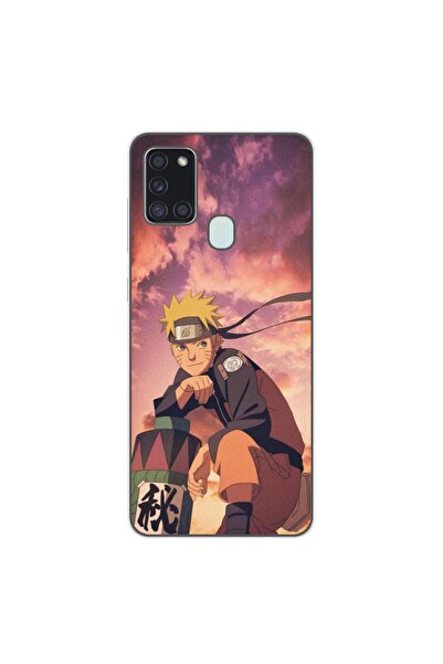 OEM Husa compatibila cu Samsung Galaxy A21s Silicon Gel Tpu Model Naruto Perg...