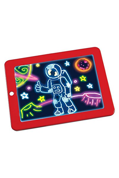 Vivendo Tableta luminoasa pentru desenat, Magic Pad, carioci speciale si sabl...