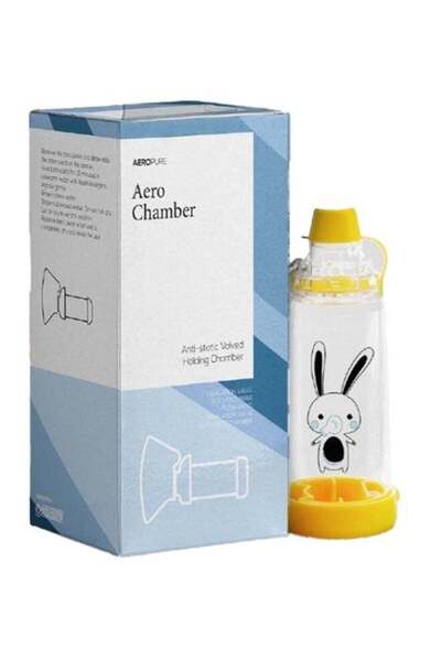 Bexer Pharmaceutical جهاز فاصل (سبير) لجهاز الاستنشاق للأطفال مع قناع ومؤشر ت...