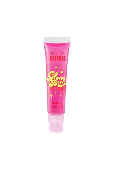 Beauty Bomb ملمع شفاه لامع 02 روز ليمونيد - لمعان عالي مع رائحة حلوة