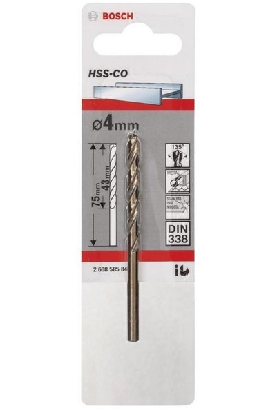 Bosch Hss-Co 4,0*75 Mm