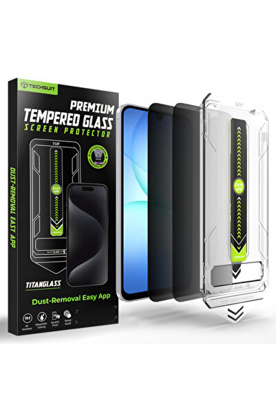Techsuit Folie de protectie Ecran Privacy TitanGlass CrystalHD pentru Samsung...