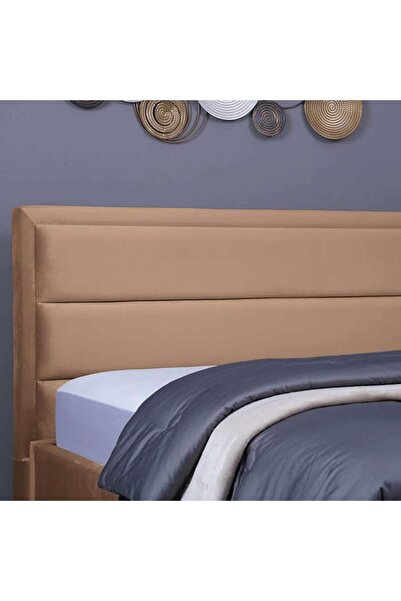 PAN HOME TROJAN HEADBOARD VELVET GOLD L-180 : H-125 CM