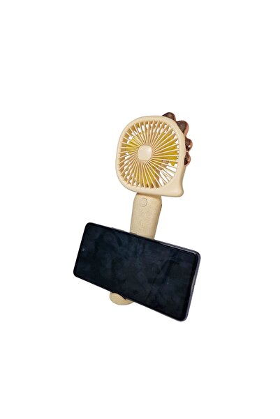 Naimeed Company Ventilator, cu baterie, Naimeed D5825, USB, Galben, 112x212x43 mm