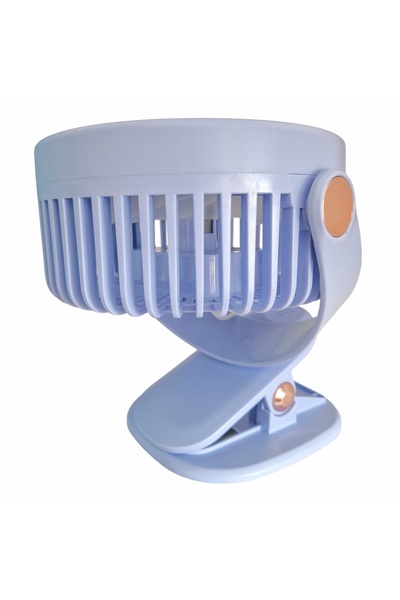 Naimeed Company Ventilator, alimentat prin USB, Naimeed D5885, Albastru, 170x200x120mm