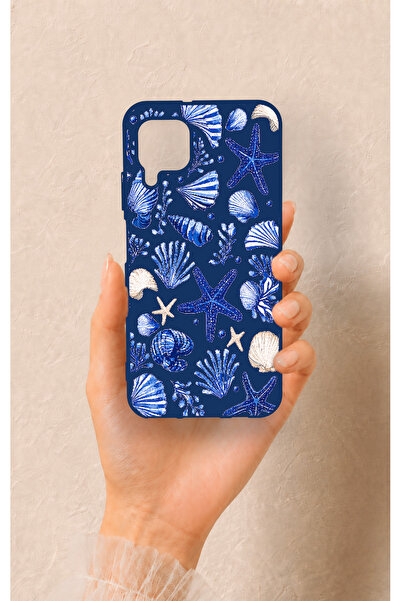 Vip Case Huawei P40 Lite Uyumlu Deniz Kabuğu Desenli Silikon Kılıf