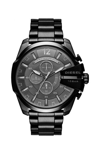 Diesel German Men Stainless Steel Band Analog Wrist Watch - DZ4283 - 51MM Black