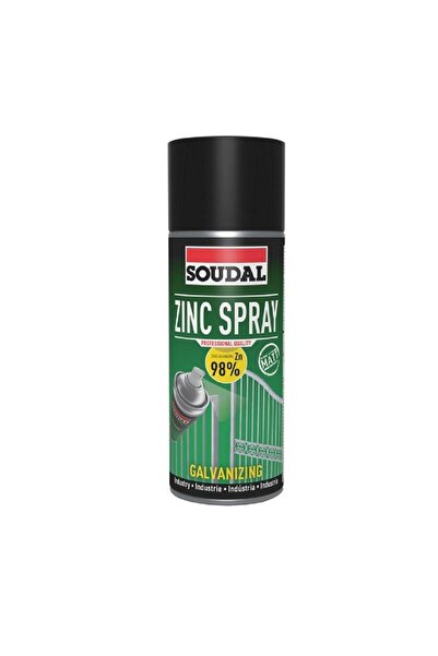 OEM Spray zinc mat profesional Soudal 400ml
