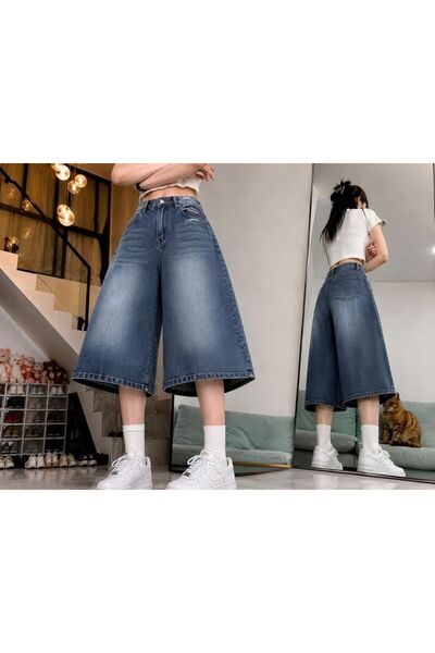 İsra Ayyıldız Moonstar Collection Bermuda Koyu Mavi