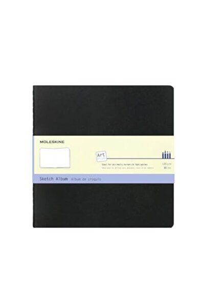 Moleskine Square Art Plus Cahier Sketch Album Black