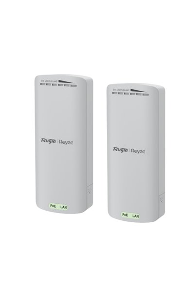 RUIJIE Reyee RG-EST100-E, 2Port, 300Mbps, 2.4Ghz, Pasif PoE, Dış Ortam, Noktadan Noktaya PTP, Acces