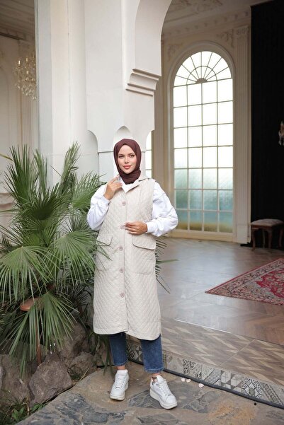 Bwest سترة مبطنة - بيج