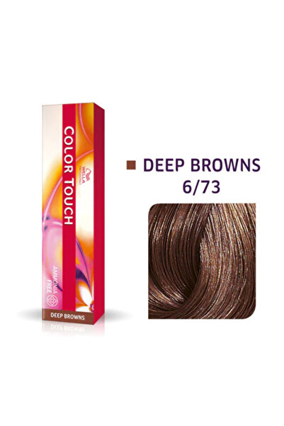 Wella Professionals Wella Color Touch Deep Browns 6/73 Vopsea de păr semi-per...