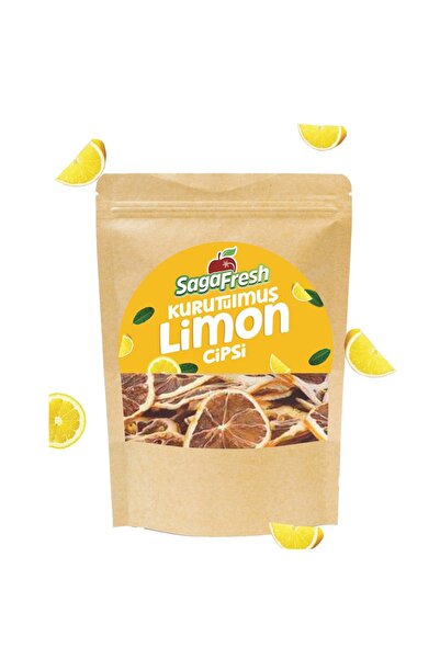 SagaFresh Heat-Dried Lemon Chips 50g