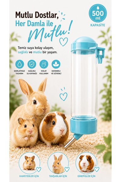 cdk Büyük Boy Kemirgen ve Kuş Suluğu 500 ML