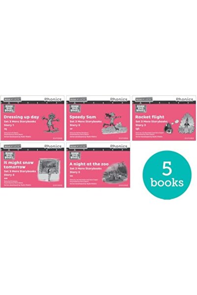 OXFORD UNIVERSITY PRESS Read Write Inc. Phonics: Pink Set 3 More Black & Whit...
