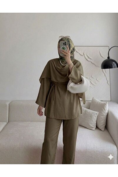 Rose Design Boutique MİLLA PELERİNLİ İKİLİ TAKIM